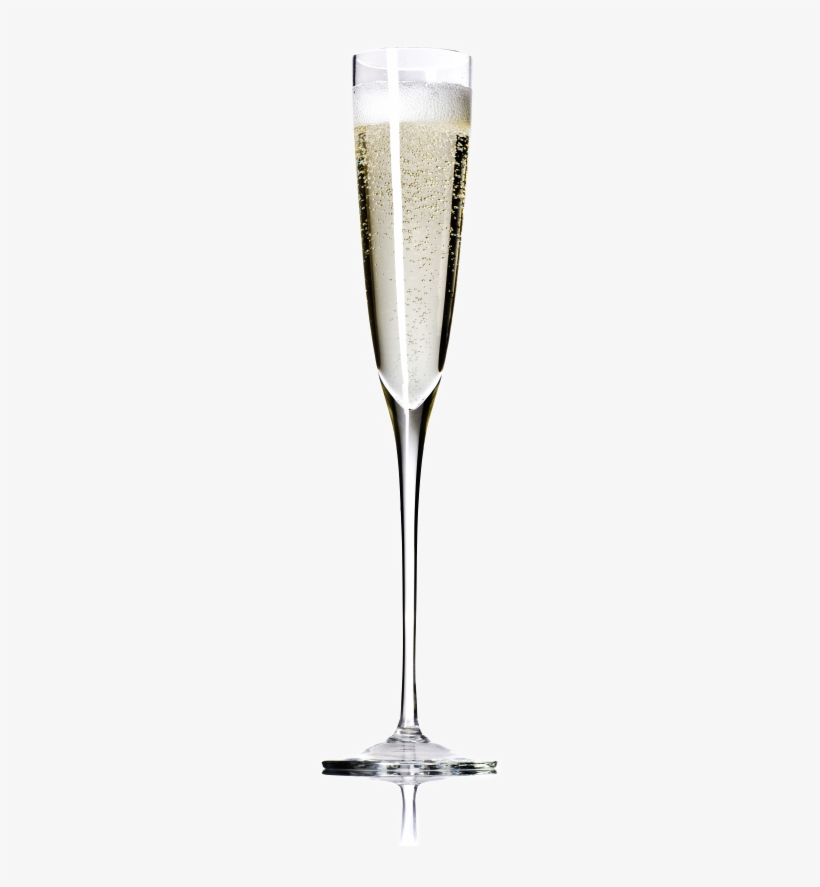 Pour A Splash Down The Side Of A Clean, Soap-free Flute - Champagne, transparent png