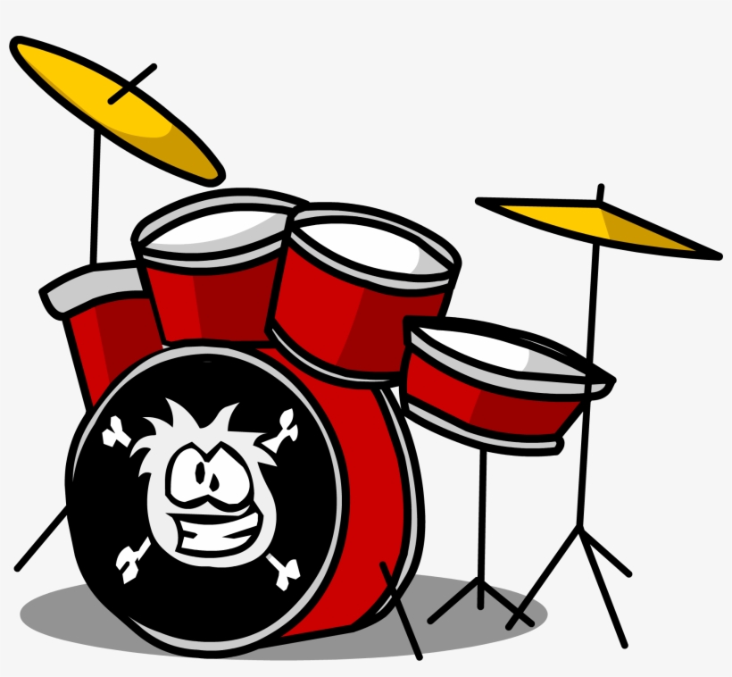 Image Kit Sprite Png Club Penguin Wiki - Drum Kit Png, transparent png