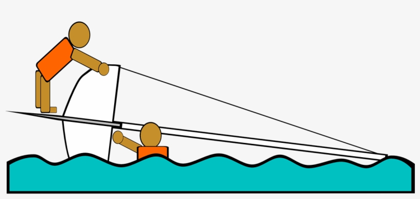 Free Vector Sailing Capsized Rescue Illustrations Clip - 세일링 요트 의 구조, transparent png