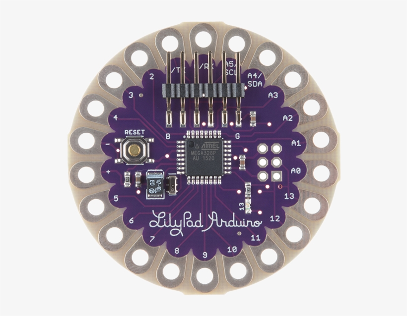 Lilypad Arduino 328 Main Board - Sparkfun Lilypad Arduino 328 Main Board, transparent png