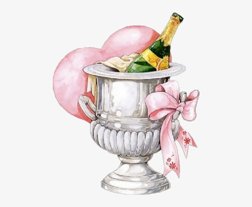 Champagne Clipart Transparent Background - Transparent Background Happy Anniversary Png, transparent png