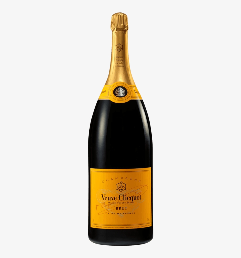 Veuve Clicquot Yellow Label Brut Nv 6l Methuselah - Veuve Clicquot Brut Champagne Jeroboam 3l Nv, transparent png