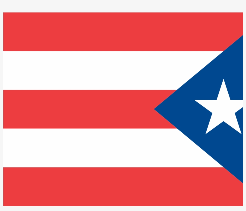 Flag Of Puerto Rico - Puerto Rico Flag, transparent png