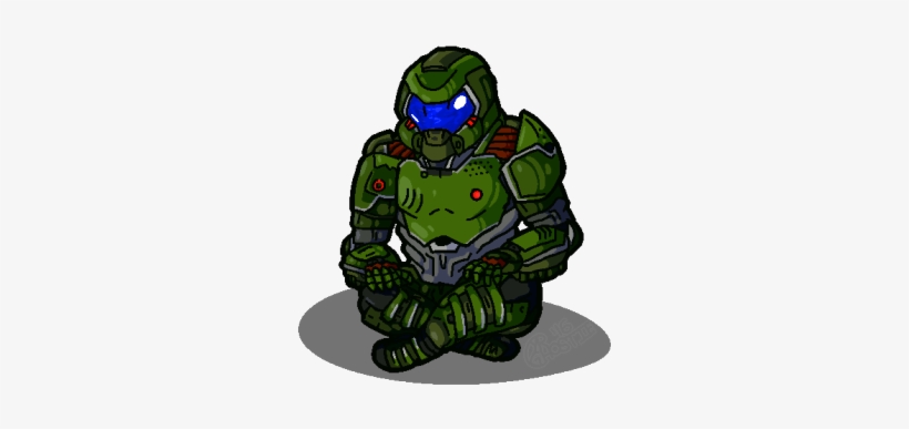 Be Like Doomguy - Tumblr, transparent png