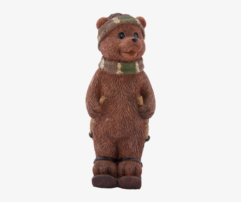 Bear, Ski, Png, Winter, Isolated, Decoration - Bear, transparent png