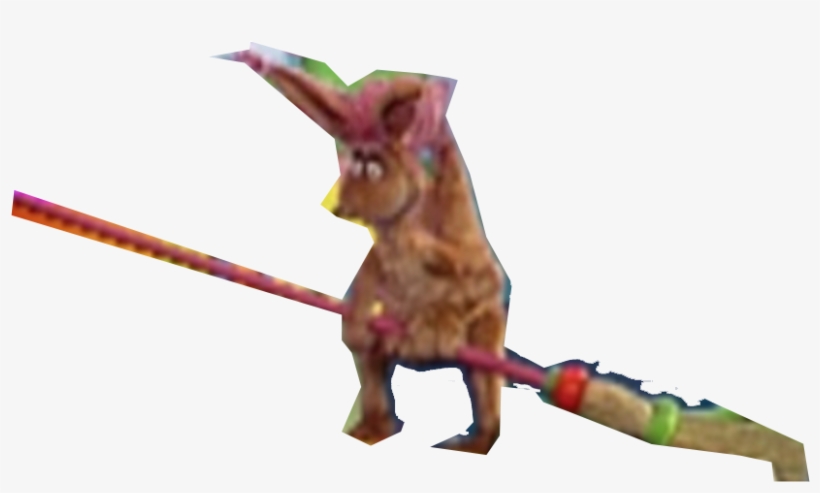 Junior Kangaroo From The Wubbulous World Of Dr - Dog Catches Something, transparent png