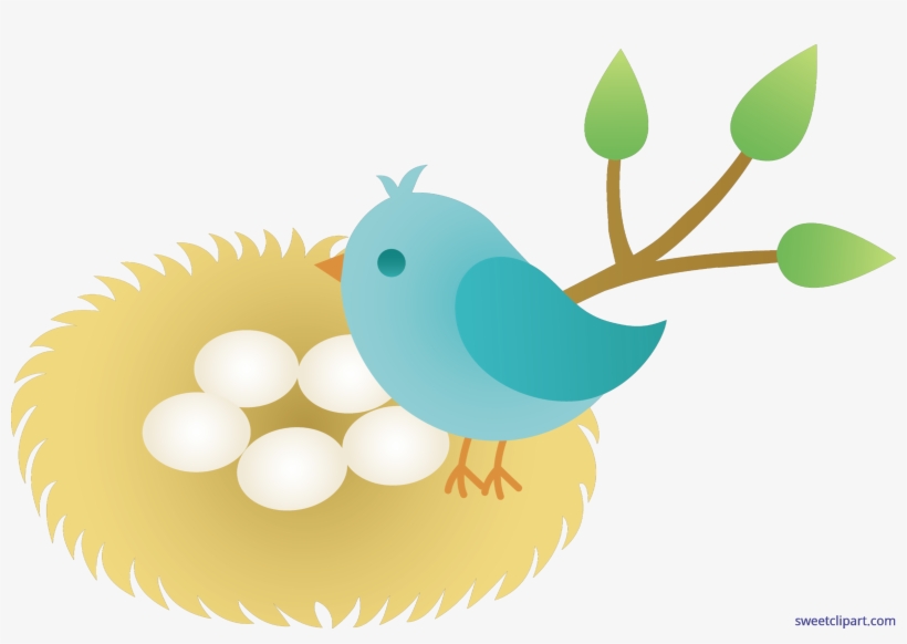 Picture Black And White Download Unconditional Cartoon - Bird Nest With Eggs Cartoon, transparent png