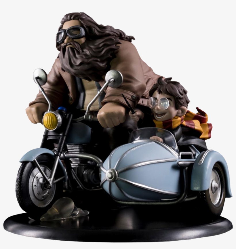Harry Potter And Rubeus Hagrid Q-fig Max Diorama - Q Fig Harry Potter, transparent png