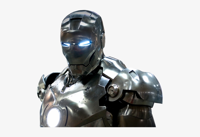 Iron Man Movie 18 - Iron Man Silver Suit, transparent png