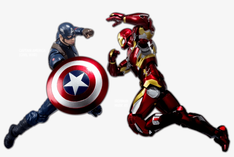 Iron Man, Marvel Dc Comics, Superhero, Men, Capt America, - Sh Figuarts Iron Man Mark 46, transparent png