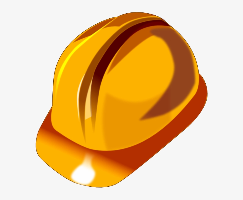 Construction Signs Clip Art - Clip Art Construction Helmet, transparent png