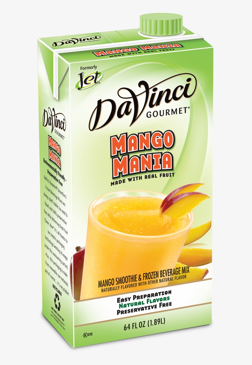 Jt02609 Mango-mania - Davinci Mango Smoothie, transparent png