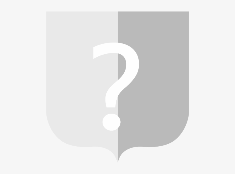 Coat Of Arms Placeholder With Question Mark And No - Coat Of Arms Question Mark, transparent png