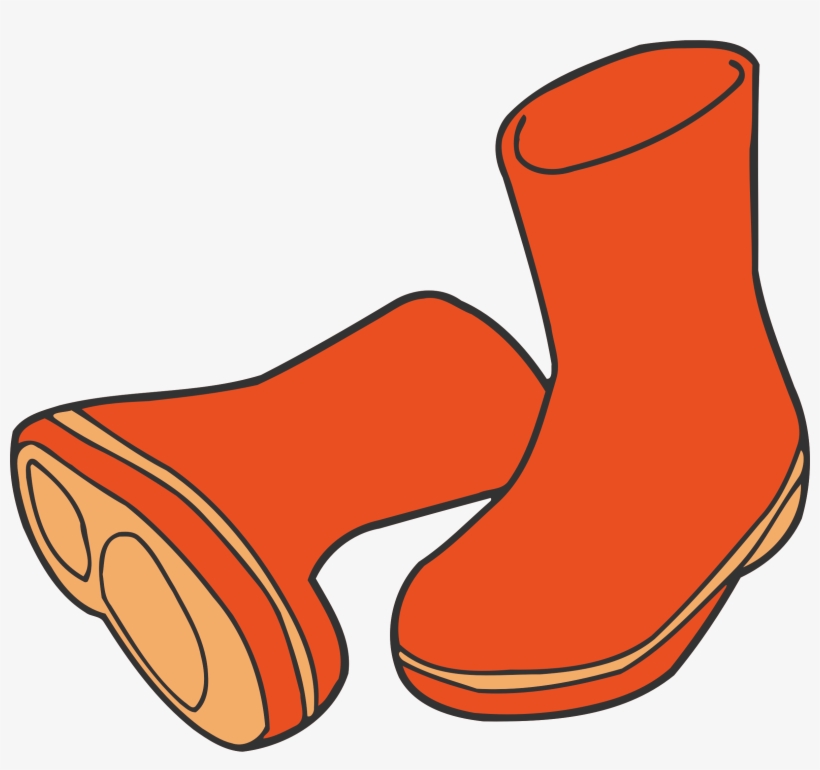 Clipart - Wellington Boot Clipart, transparent png