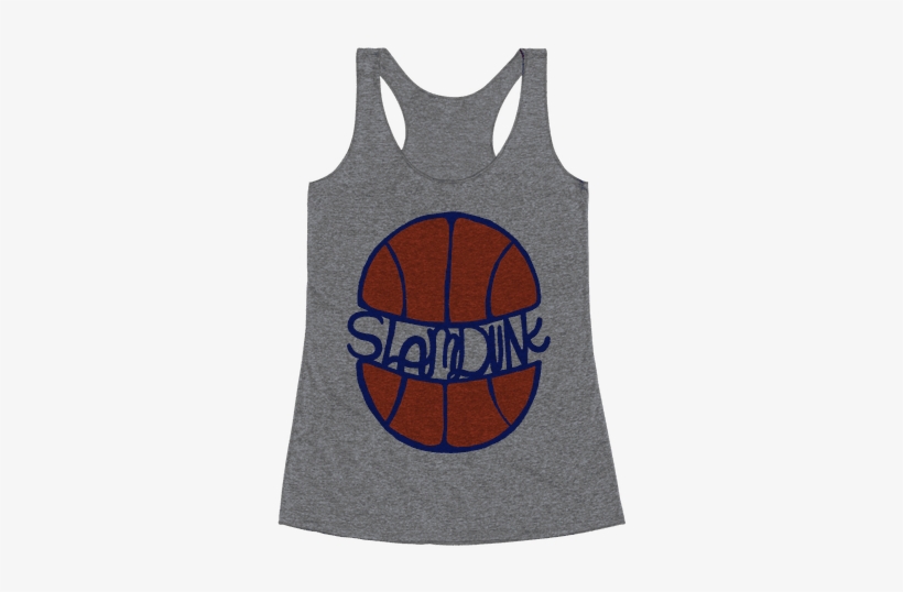 Basketball Slam Dunk Racerback Tank Top - Gorgeous Ladies Of Wrestling Shirt, transparent png