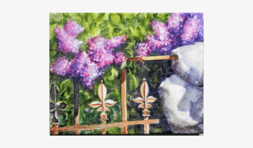 Wrought Iron And Lilacs - Wrought Iron, transparent png
