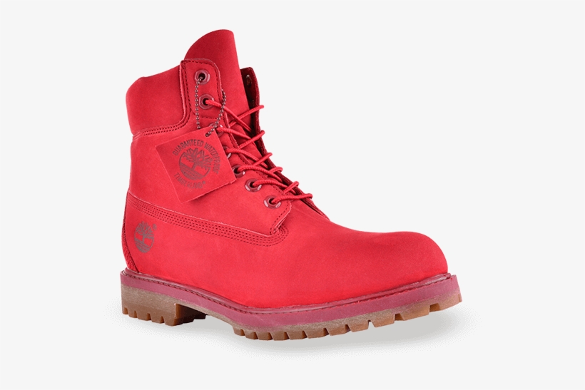 6-inch Premium Monochromatic - Timberland Red Nubuck Mono, transparent png