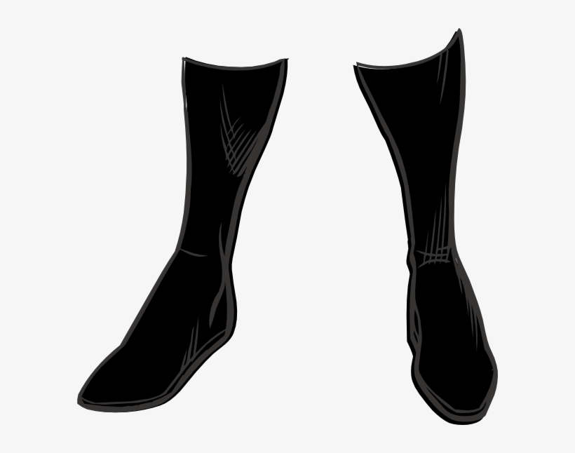 Graphic Royalty Free Download Clip Art At Clker Com - Black Boots Clipart, transparent png