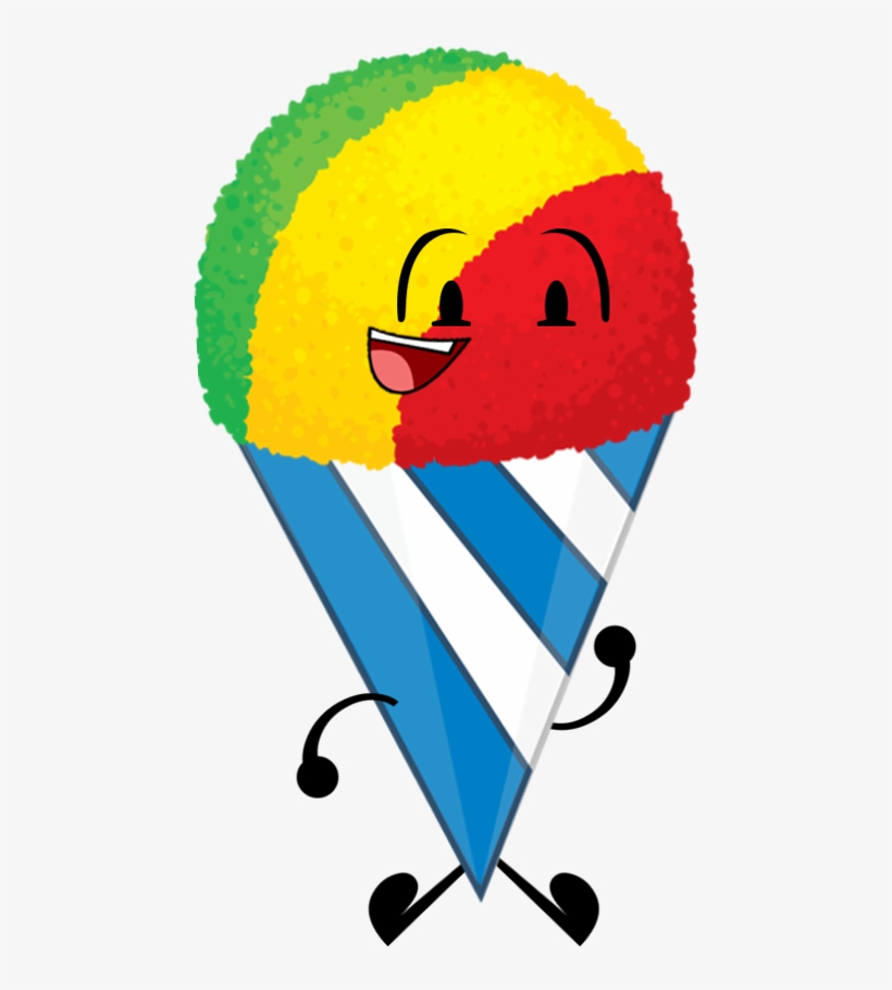 New Snowcone Pose - Snow Cone Clipart, transparent png