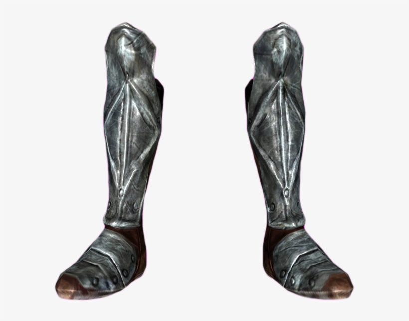 Imperial Boots Female - Steel Boots Skyrim, transparent png