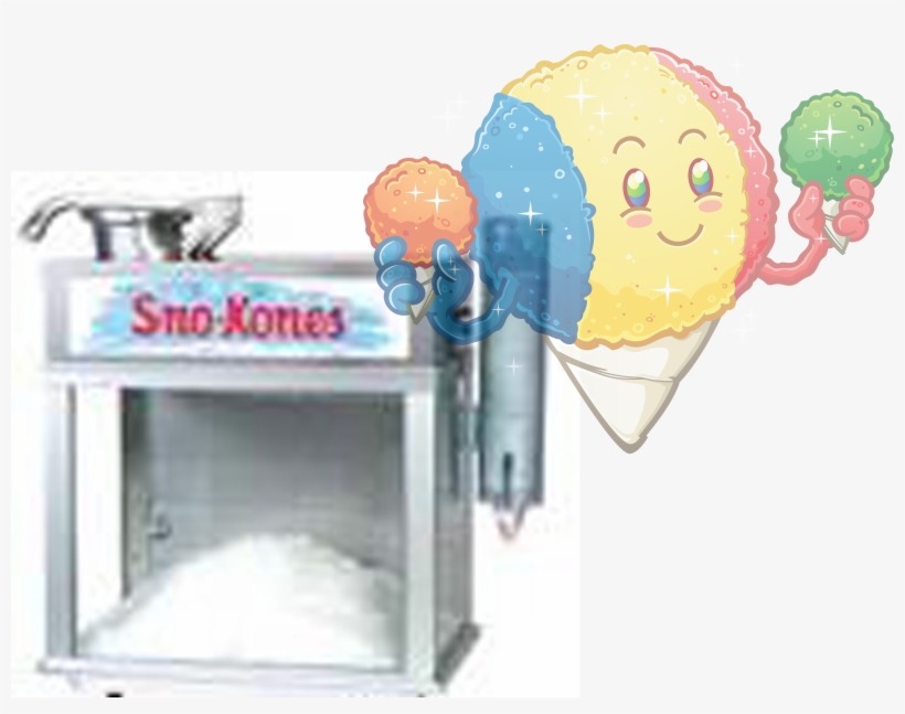 Sno-cone Machine - Snow Cones And Cotton Candy Machines, transparent png