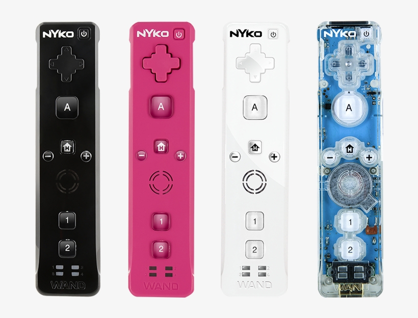Wand For Nintendo® Wii™ - Nyko Wand+ Wireless Remote With Full Motion Technology, transparent png