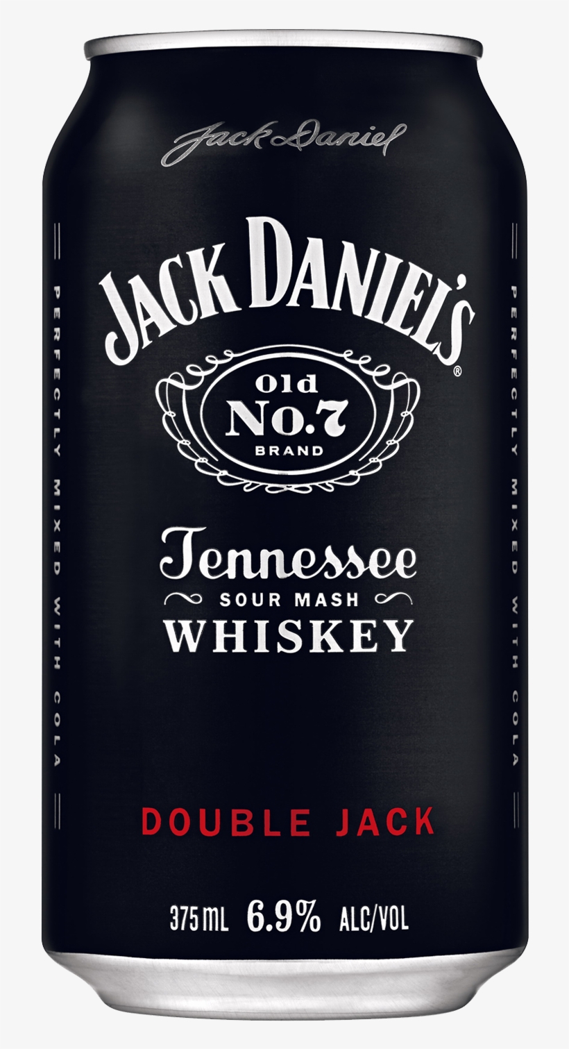 Jack Daniel's Double Jack & Cola Cans 375ml - Jack Daniels, transparent png