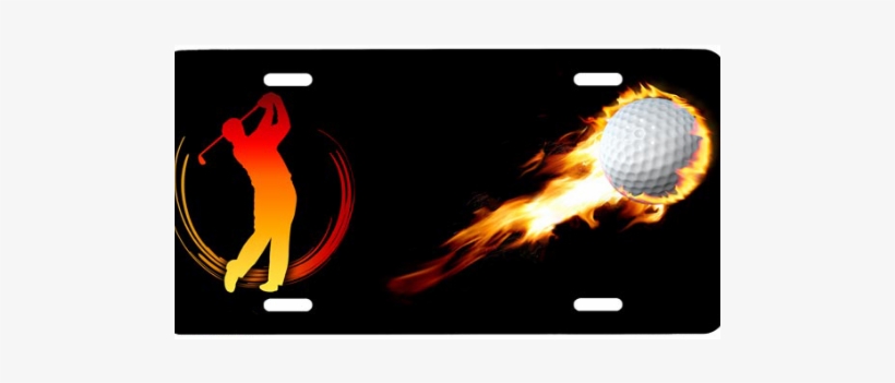 Golf Ball And Golfer - Graphic Design, transparent png