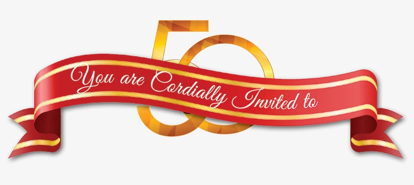 50th Anniversary Activities - Christmas Ribbon Png, transparent png