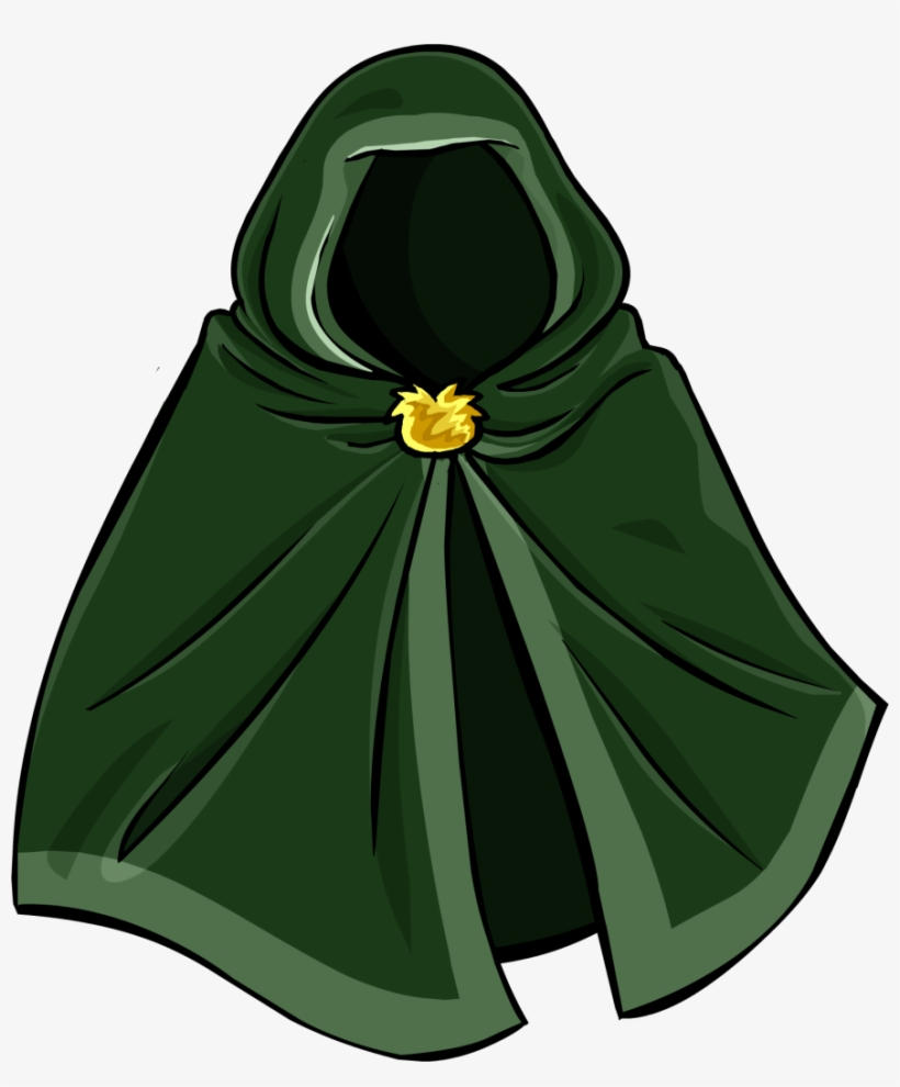 Cape Coat With Hood Png Free Download - Hood, transparent png