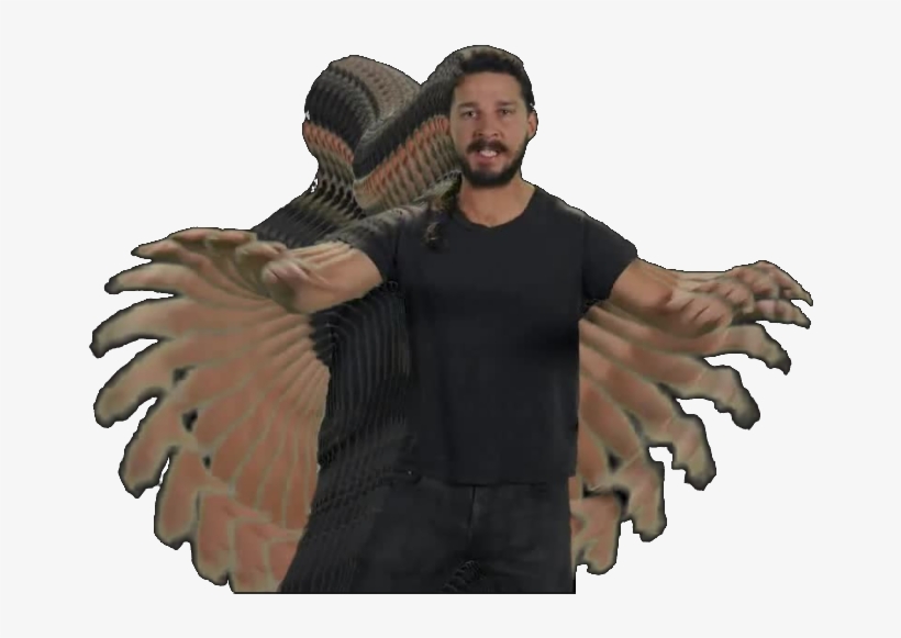 Some Called Him An Actor Some Called Him An Actual - Transparent Image Of Shia Labeouf, transparent png