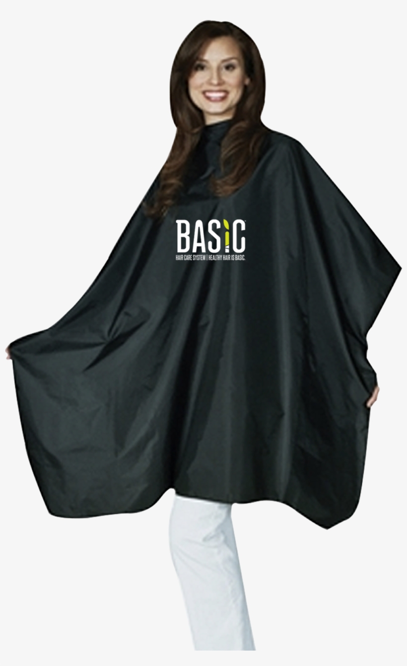 Basic Combout-cape - Salonchic Teflon Multi-purpose Nylon Cape Snap Closure, transparent png