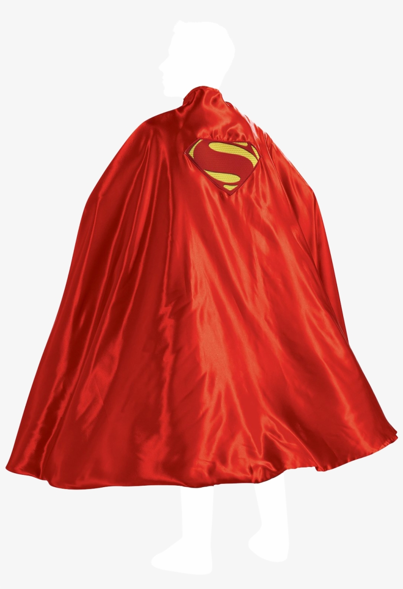 Man Of Steel Deluxe Cape - Mantello Superman, transparent png