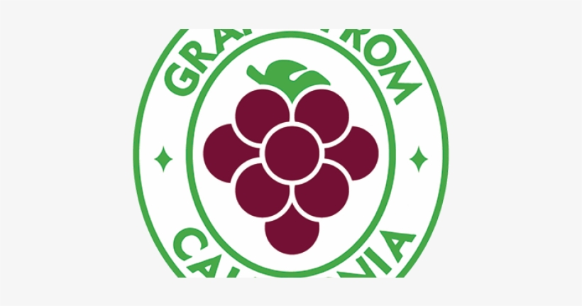 California Recognizes Grape Commission's 50th Anniversary - Logo Grapes From California, transparent png