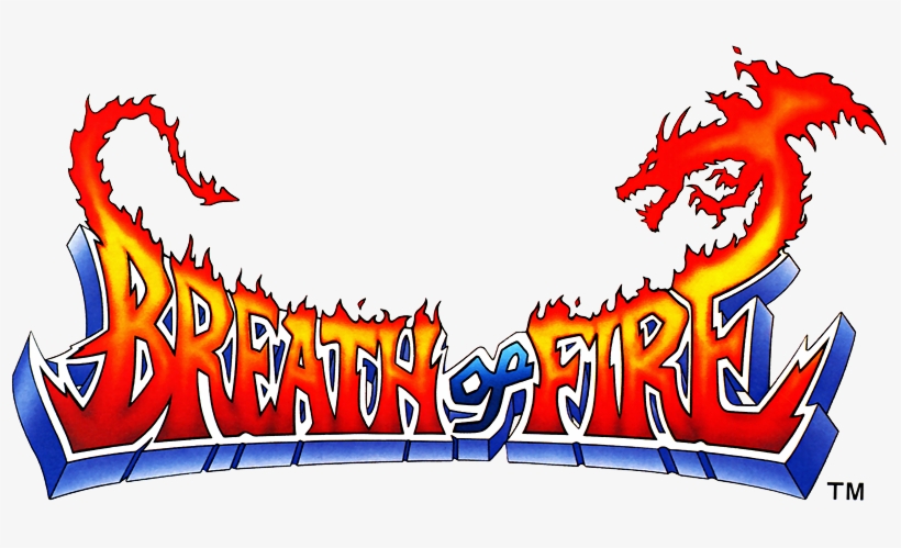 Breath Of Fire Logo - Breath Of Fire, transparent png