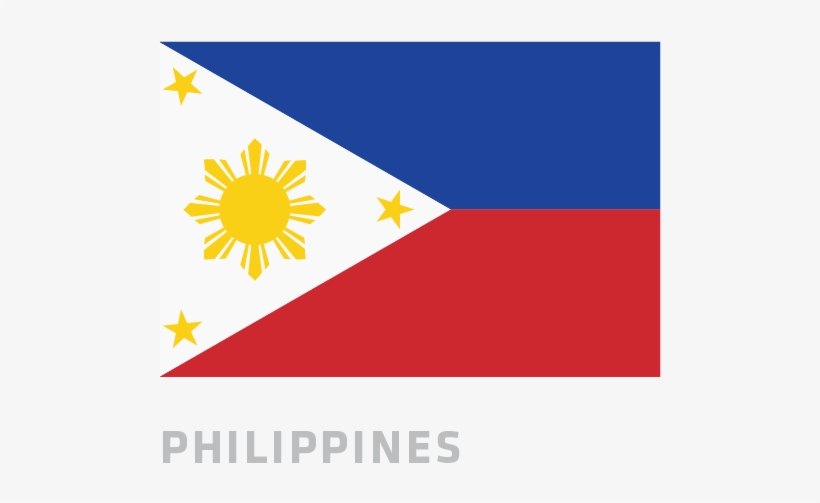 Philippine Flag Png Pictures - Philippines Flag With Name, transparent png