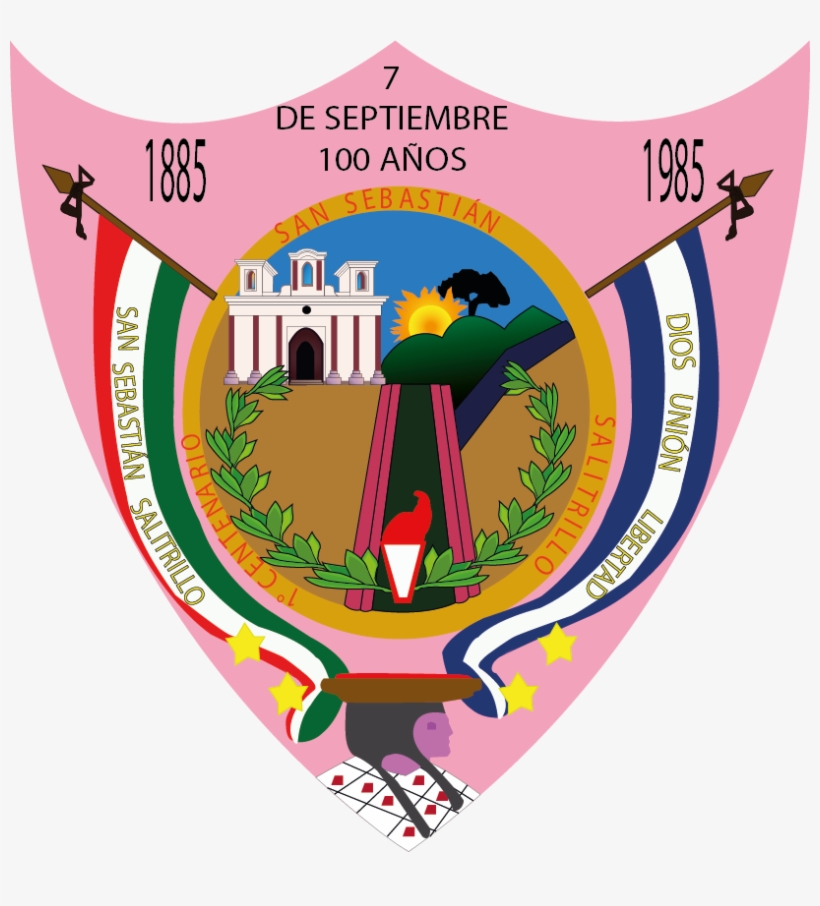 Escudo Del Municipio De San Sebastián Salitrillo - Poster, transparent png