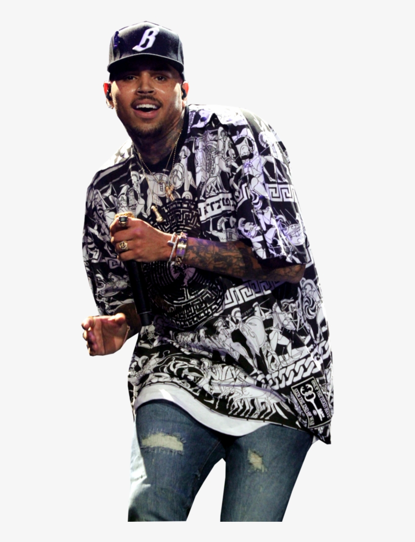 Chris Brown Png By Furyrps On Deviantart - Chris Brown In A Hat, transparent png