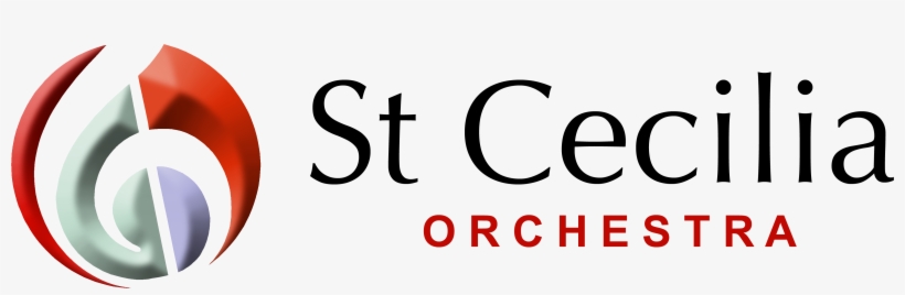 Coloured St Cecilia Logo - Carmine, transparent png