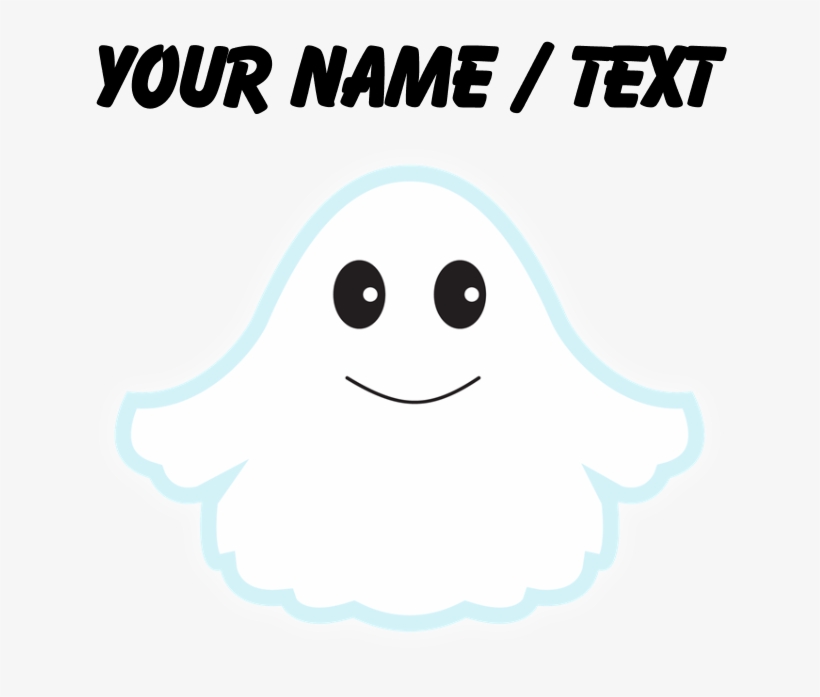Custom Cartoon Ghost Pillow Case, transparent png