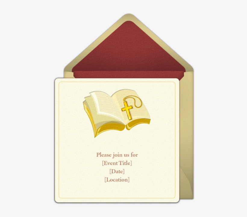 Customizable Open Bible Online Invitations - Plywood, transparent png