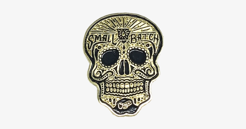 Gold Skull Pin - Skull, transparent png