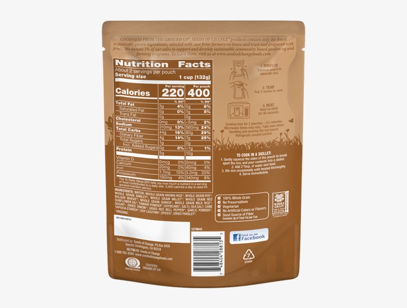 Seven Whole Grains - Carton, transparent png