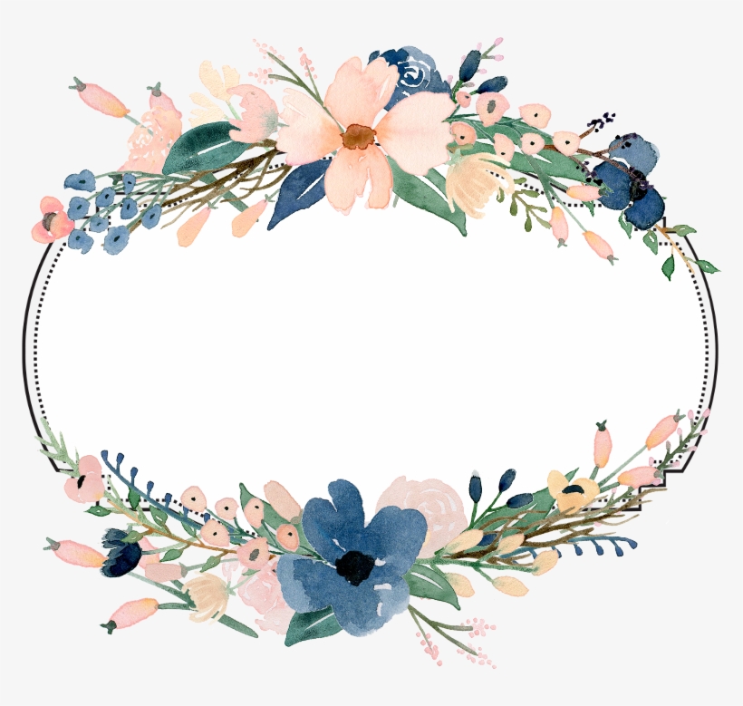 Frame Banner Flowers Floral Ftestickers - Cute Congratulations, transparent png