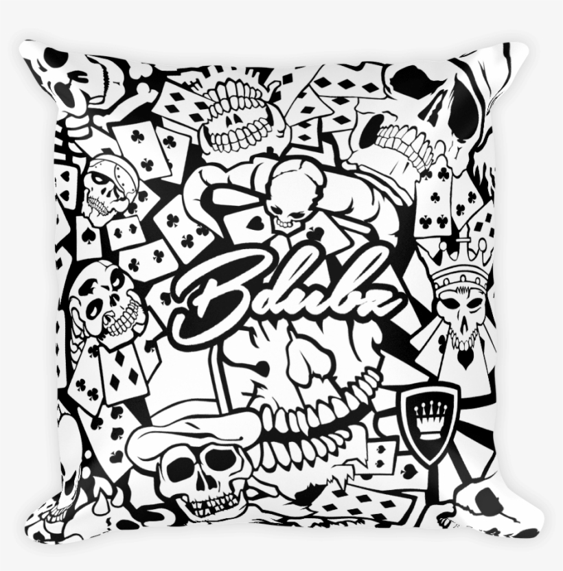 Gamblers Star Square Pillow Gamblers Star Square Pillow - Illustration, transparent png