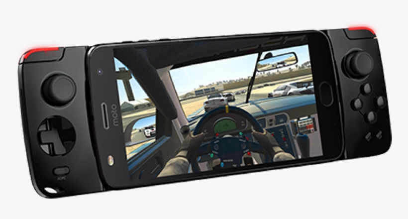 Gamepad - Moto Mods Game Pad, transparent png