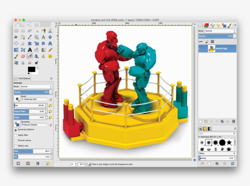 Enable Transparency - Gimp 2.6, transparent png