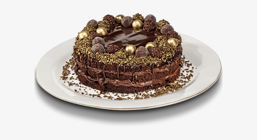 Bolo Ouro Brigadeiro 70% - Chocolate Cake, transparent png