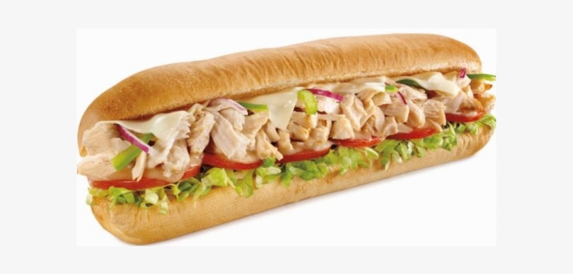 Rotisserie-style Chicken Sandwich - Subways Food, transparent png