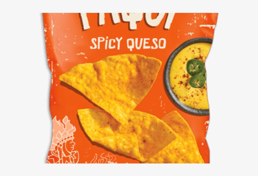 Tortilla Clipart Chip Queso - Paqui Spicy Queso Chips, transparent png